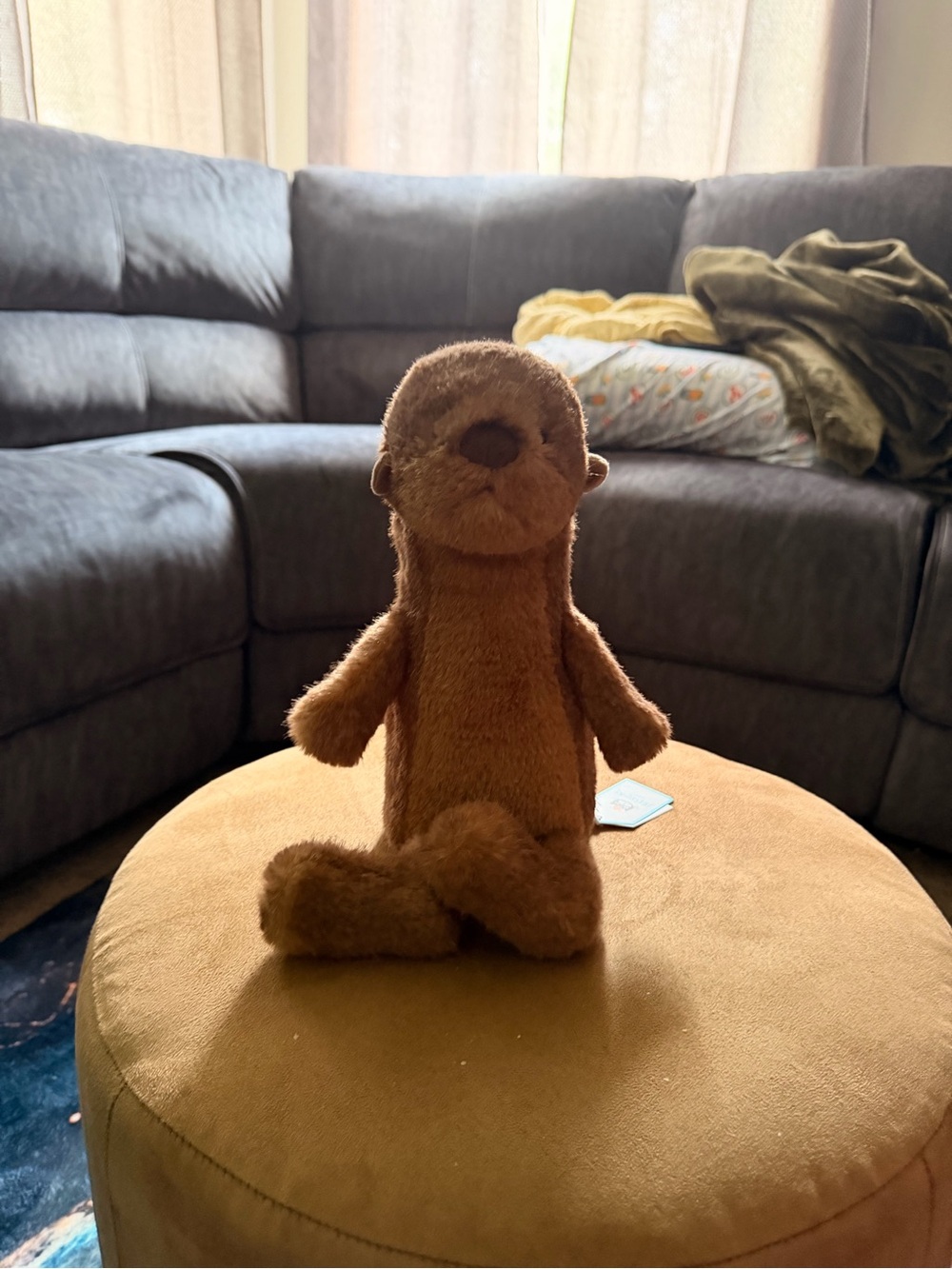 Jellycat Brown Plush Otter Stuffed Animal